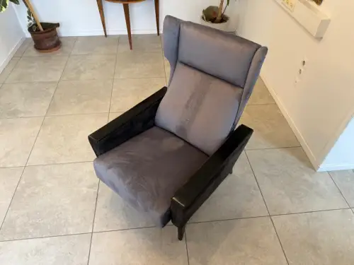 Art Deco Fauteuil Designerstuhl Liegestuhl Antiquität G2270