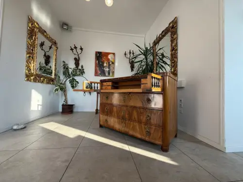 Antike Biedermeier Schreibkommode Ladenkommode Antiquität D1227