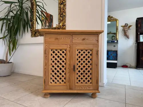 Antike Bäuerliche Anrichte Kommode Kasterl Bauernmöbel Antik D1222