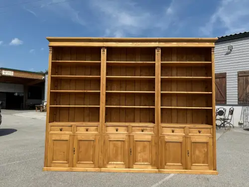 Grosses Bücherregal Stellage Bücherschrank Bauernkasten Bücherwand G1799