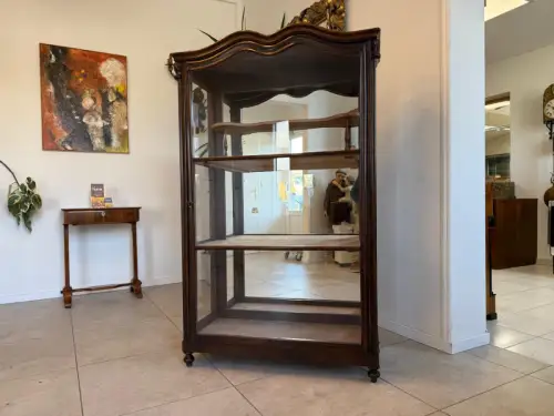 Originale Spätbiedermeier Vitrine Traumexemplar Antiquität D1232