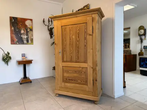 Biedermeier Antik Schrank Sale Originaler Bauernschrank Naturholzschrank D1266