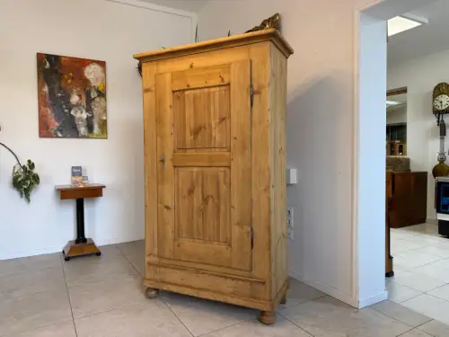 Biedermeier Antik Schrank Sale Originaler Bauernschrank Naturholzschrank D1265