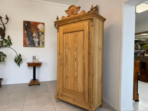 Gründerzeit Schrank Sale Originaler Bauernschrank Naturholzschrank D2269