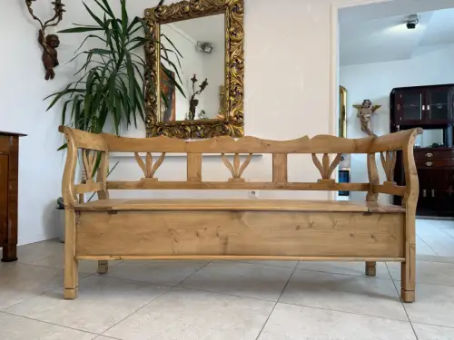 Truhenbank Küchenbank Bauernmöbel Bauernmöbel D2309