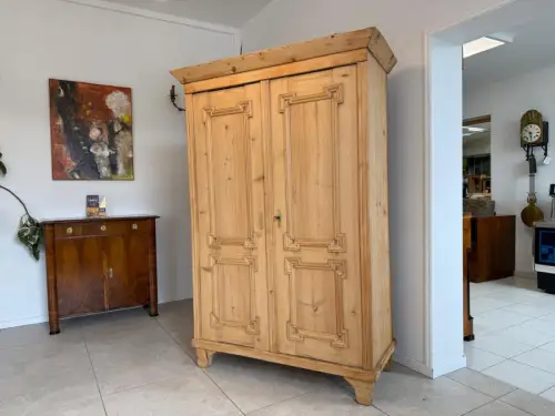 Gründerzeit Bauernschrank Bauernkasten Steiermark Weichholz D2350