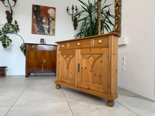 Bäuerliches Eckkasterl Eckanrichte Eckmöbel D2356