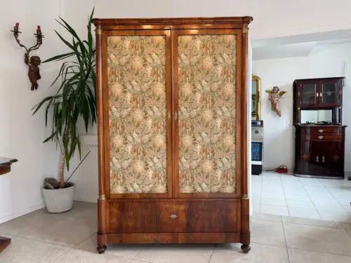 Sale Original Biedermeier Schrank Kasten Nussholz Antiquität D2365