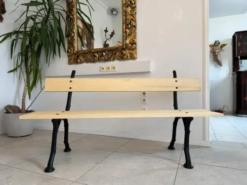 Gartenbankerl Bankerl Landhausbankl Eisenbankerl D2358