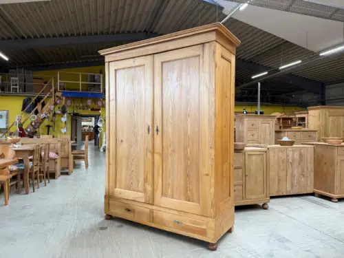 Bauernschrank Bauernkasten Steirisch Jugendstil Naturholzschrank D2362