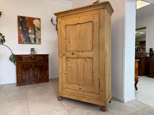 Biedermeier Schrank Sale Originaler Bauernschrank Weichholz D2436