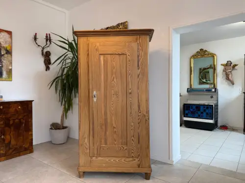 Biedermeier Schrank Sale Originaler Bauernschrank Weichholz D2455