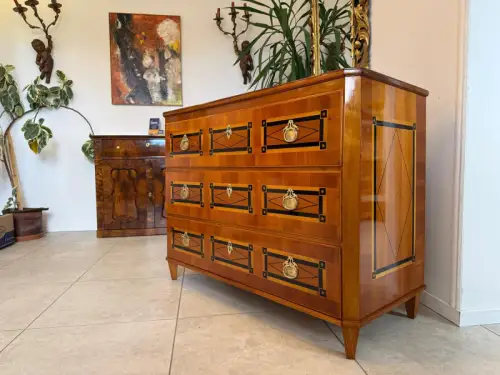 Barock Kommode Österreich Marketiert Sale Restauriert D2475