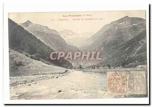 Luchon Cartes postales Vallee et torrent du Lys