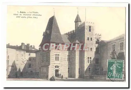 Agen Cartes postales le musee Hotel du Marechal d&#39Estrades 16eme