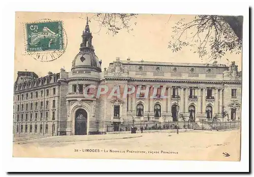 Limoges Cartes postales La nouvelle prefecture facade principale