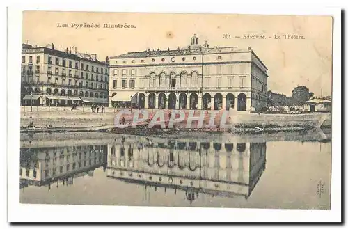 Bayonne Cartes postales Le theatre