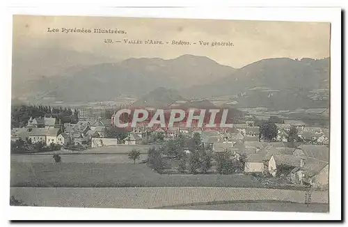 Vallee d&#39Aspe Cartes postales Bedoux Vue generale