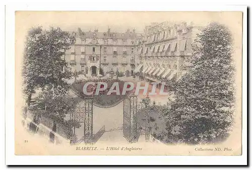 Pau Cartes postales hotel d&#39Angleterre