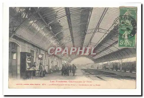 Lannemezan Cartes postales Interieur de la gare (tres animee)