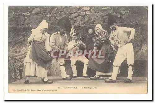 Auvergne Cartes postales La montagnarde