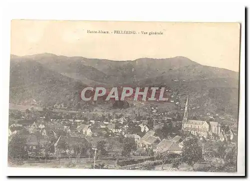 Haute Alsace Cartes postales Fellering Vue generale