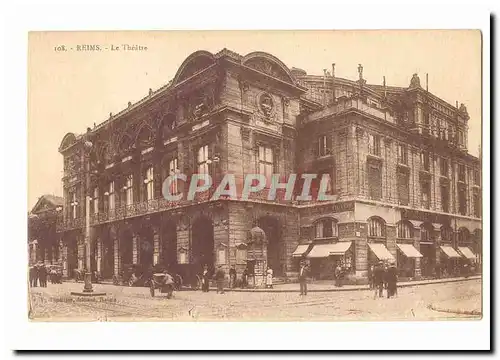 reims Cartes postales Le theatre