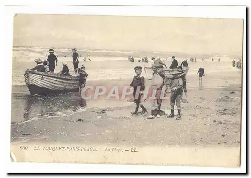 Le Touquet Paris Plage Cartes postales la plage