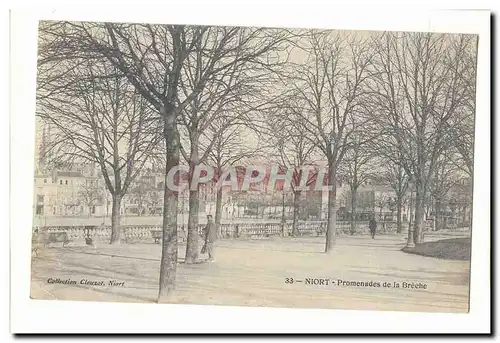 Niort Cartes postales Promenades de la Breche