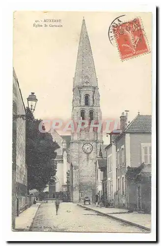 Auxerre Cartes postales Eglise St Germain