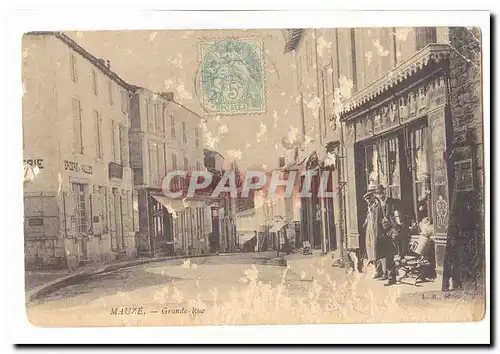 Mauze Cartes postales Grand rue