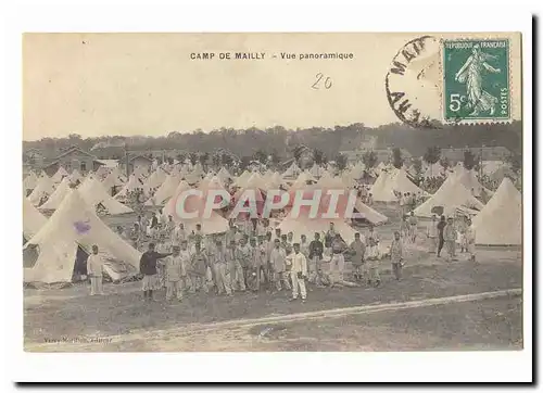 Cartes postales Creuse Camp de Mailly Vue panoramique