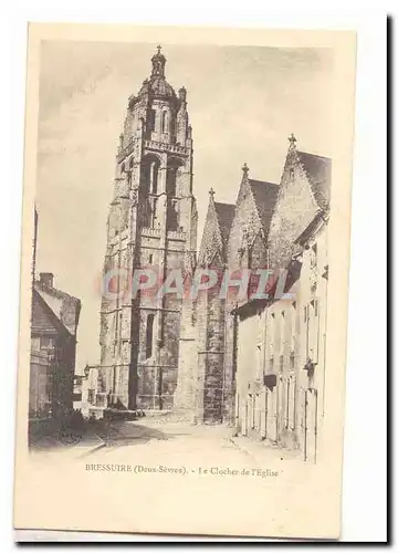 Bressuire Cartes postales Le clocher de l&#39eglise