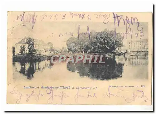 Lufkurort Niederburg Illkirch beim Strasbsburg Cartes postales