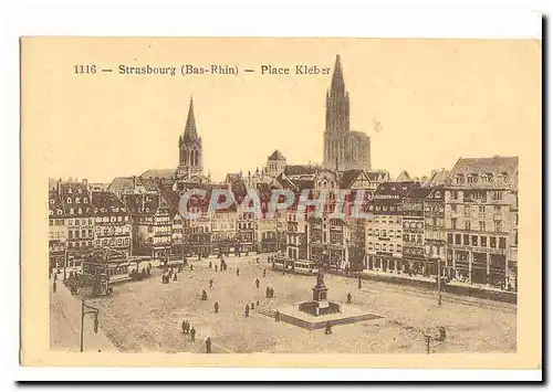 Strasbourg Cartes postales PLace Kleber