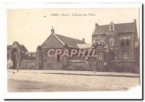 erre Cartes postales L'ecole des filles