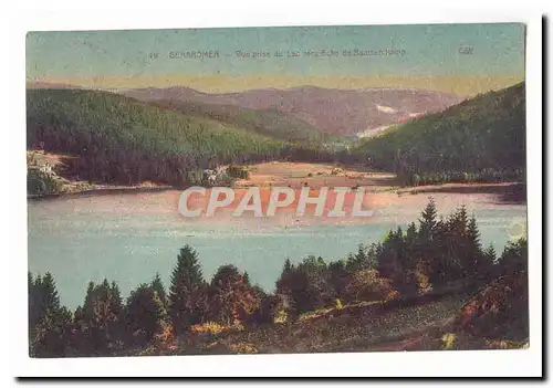 Gerardmer Ansichtskarte AK Vue prise du lac vers Eche de Ramberchamp