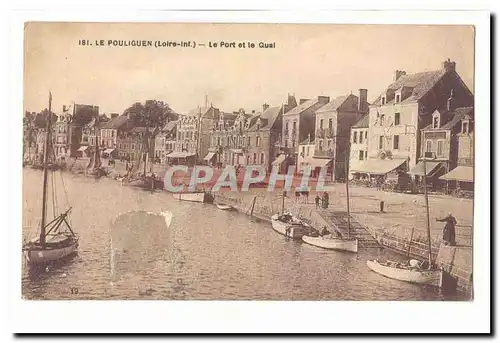 Le Pouliguen Cartes postales Le port et le quai