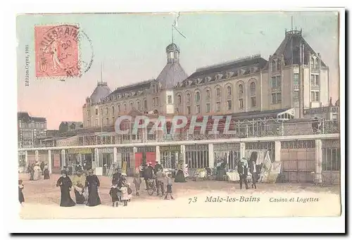 Malo les Bains Cartes postales Casino e tLogettes