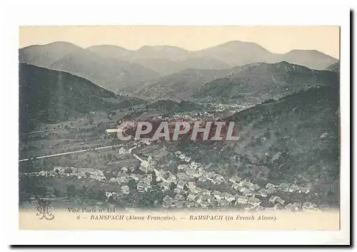 Ramspach Cartes postales Alsace Francaise