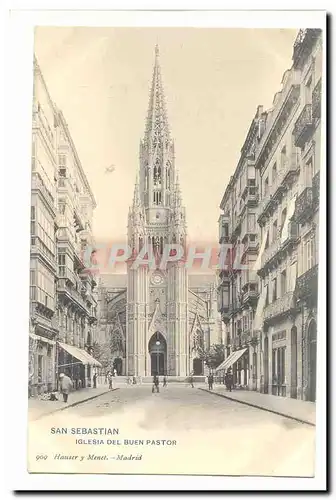 Espagne Cartes postales Iglesia del Buen Pastor San Sebastian