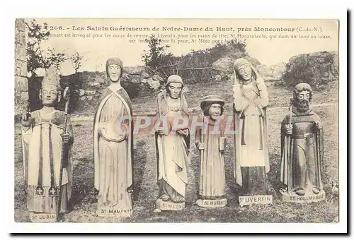 Les Saint guerisseurs de Notre Dame du Haut pres Moncontour Ansichtskarte AK