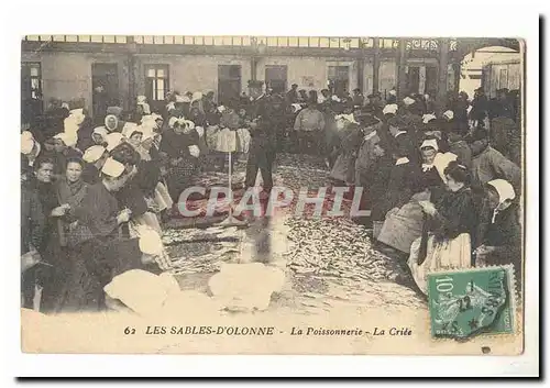 Les Sables d&#39olonne Cartes postales La poissonnerie La criee TOP