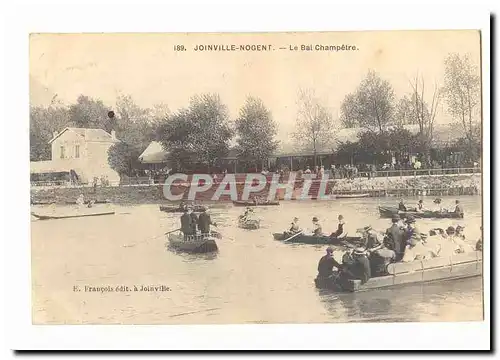 Joinville Nogent Cartes postales Le bal champetre