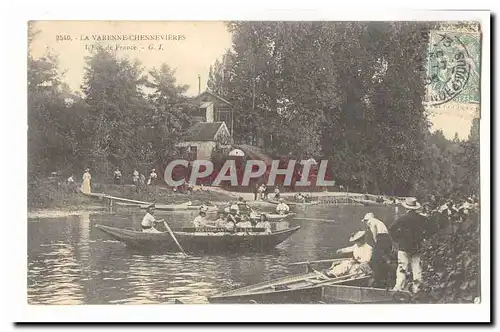 La Varenne Chennevieres Cartes postales L&#39Ecu de France