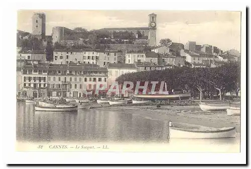 Cannes Cartes postales Le sucquet