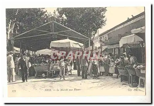 Nice Cartes postales Le marche aux fleurs TOP