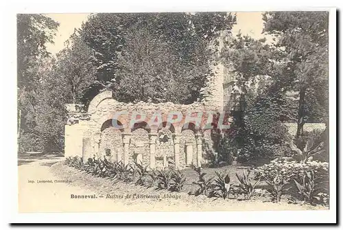 Bonneval Cartes postales Ruines de l&#39ancienne abbaye