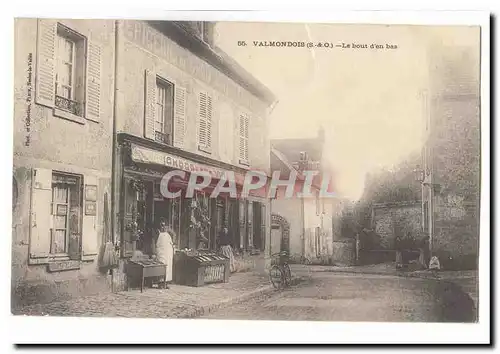 Valmondois Cartes postales LE bout d'en bas (Epicerie Chocolat Vinay)