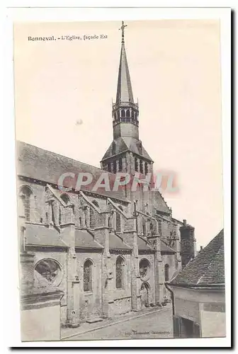 Bonneval Cartes postales L&#39eglise facade Est